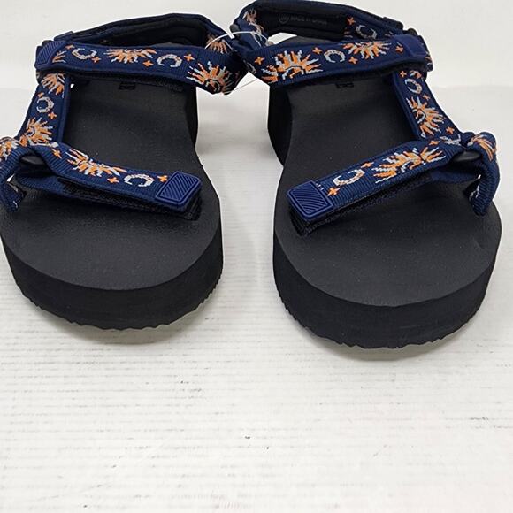 Women's Adjustable Platform Wedge Beach Shoes Yoga Arch Support Sandals 11 New - Picture 6 of 8